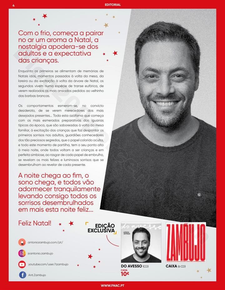 Antevisão Folheto FNAC Natal Tecnologia Promoçõ