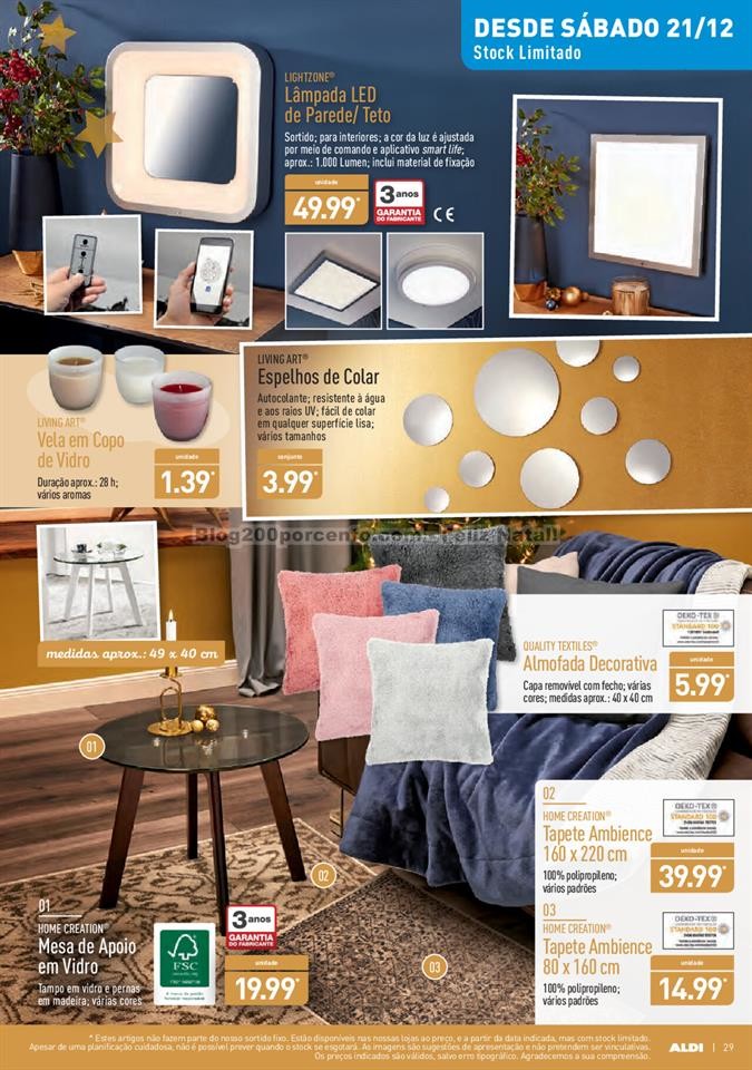 Antevisão Foheto ALDI Promoções a partir de 18 