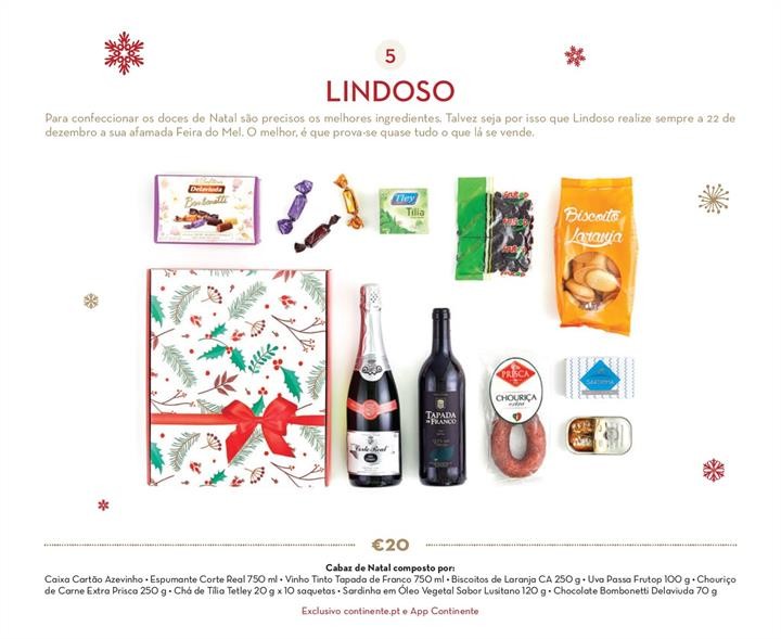 Antevisão Folheto CONTINENTE Cabazes de Natal Pro