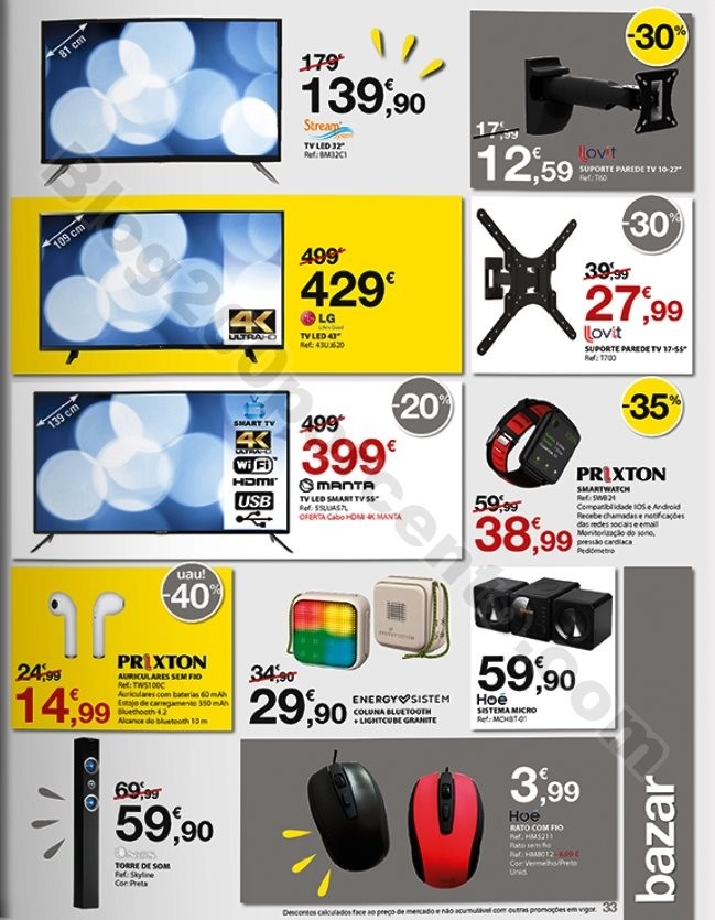 Antevisão Folheto E-LECLERC Promoções de 2 a 8 