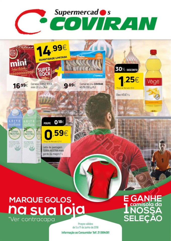 antevisão folheto COVIRAN Promoções de 5 a 17 j