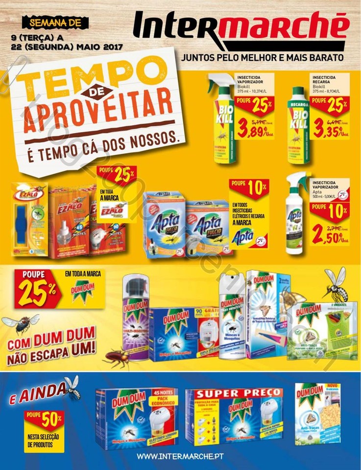 Antevisão Folheto INTERMARCHÉ Inseticidas Promo
