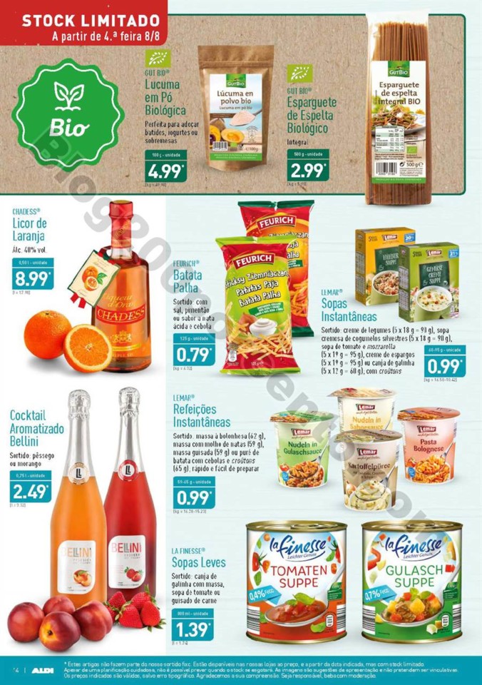 Antevisão Folheto ALDI Promoções a partir de 8 