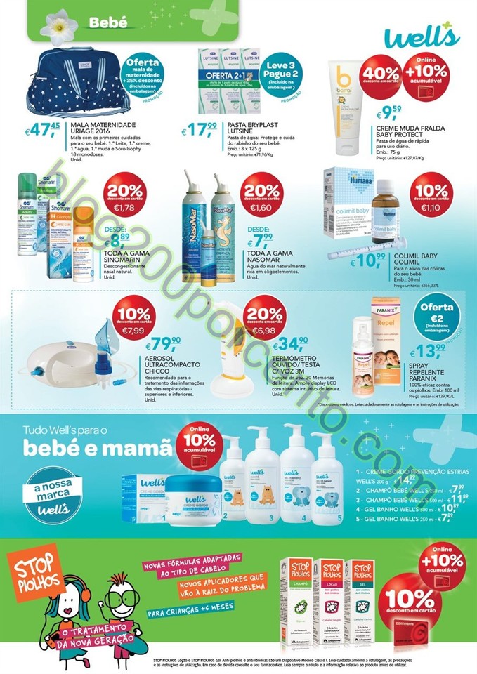 Novo Folheto WELLS Primavera promoções até 27 m