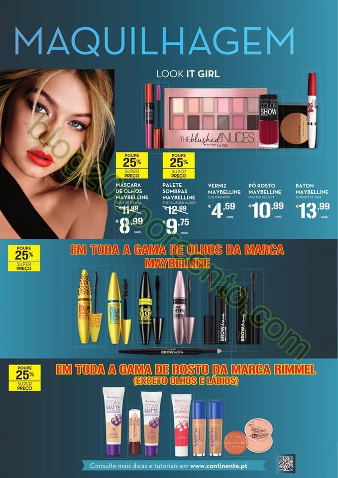 Antevisão Folheto CONTINENTE Mulher promoções d