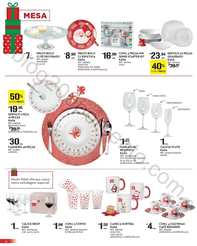 Antevisão Folheto CONTINENTE Catalogo Natal de 1 