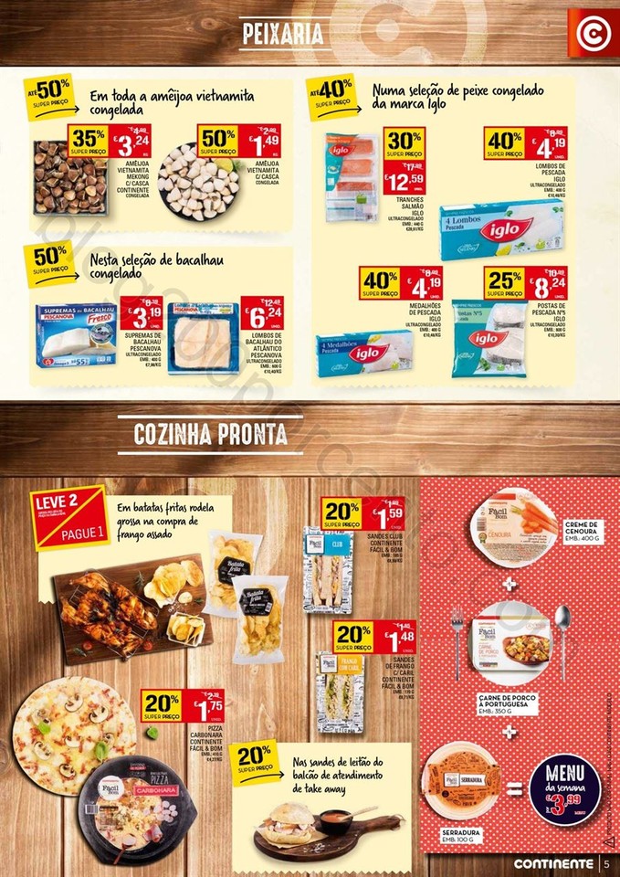 Antevisão Folheto CONTINENTE Promoções de 28 fe