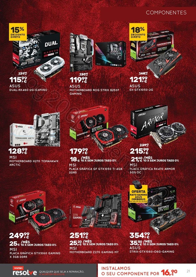 Novo Folheto WORTEN Extra Gamer promoções até 3