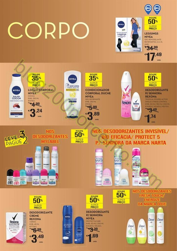 Antevisão Folheto CONTINENTE Mulher promoções d