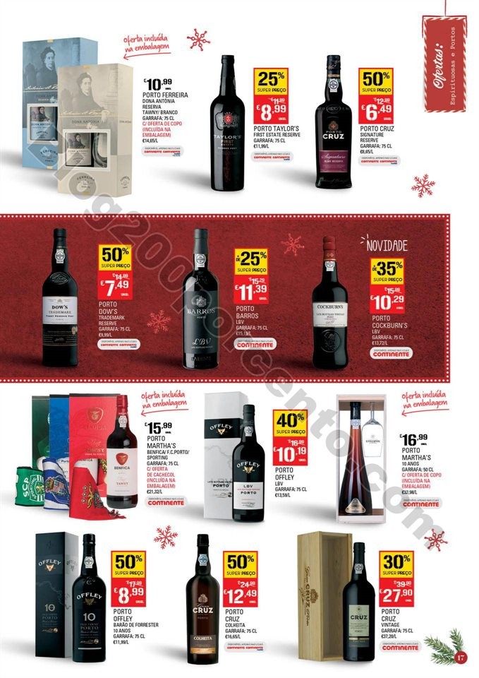 Antevisão Folheto CONTINENTE Especial Natal promo