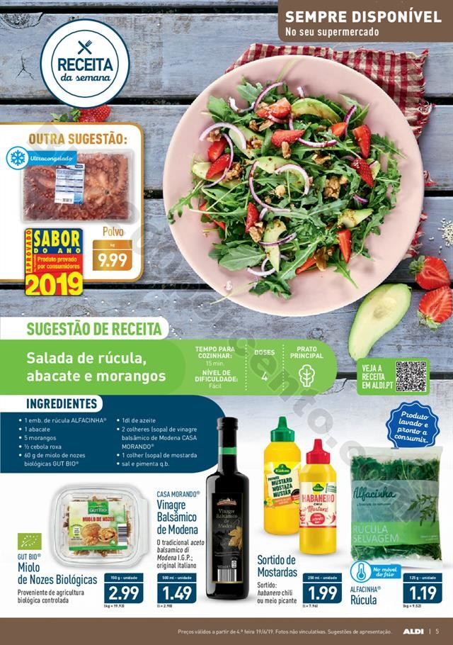 Antevisão Folheto ALDI Promoções a partir de 19