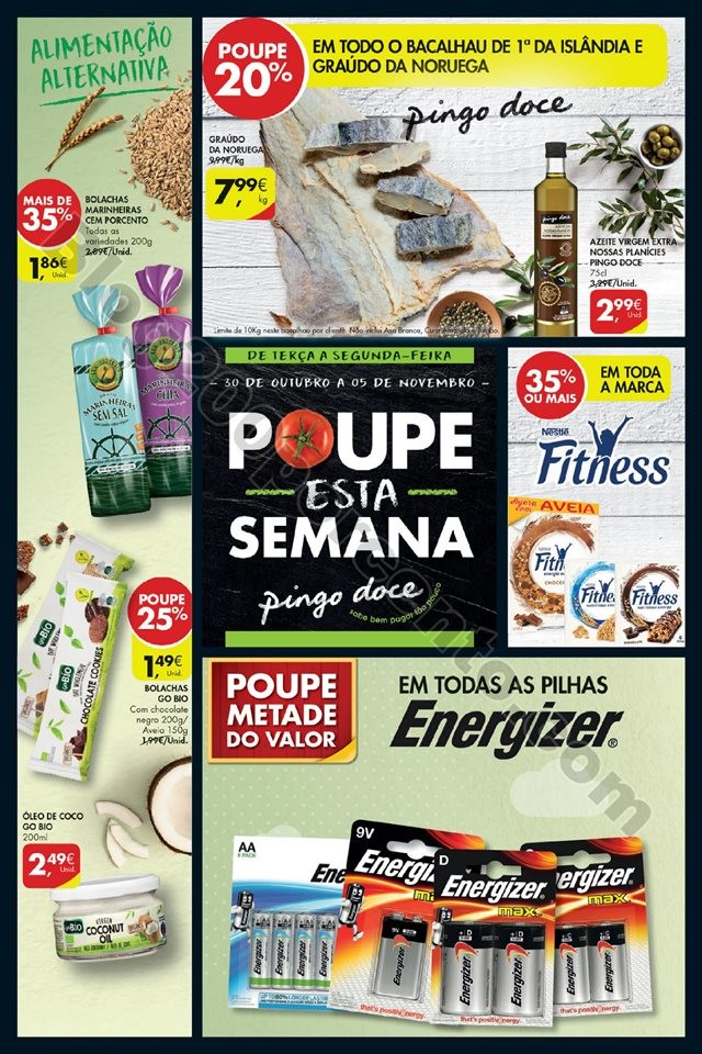 Antevisão Folheto PINGO DOCE Promoções de 30 ou