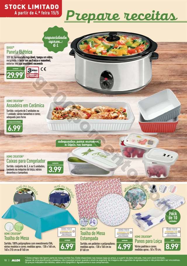 Antevisão Folheto ALDI Promoções a partir de 15