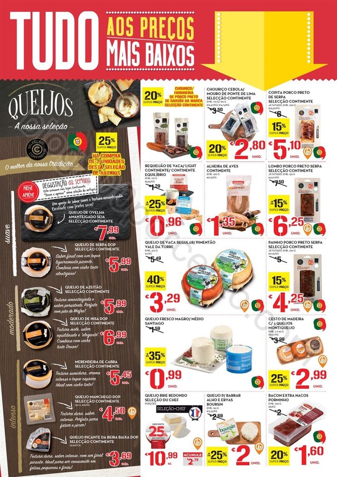 Antevisão folheto CONTINENTE Promoções de 18 a 