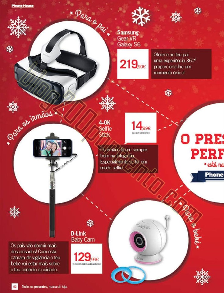Novo Folheto PHONE HOUSE Natal promoções de 30 n