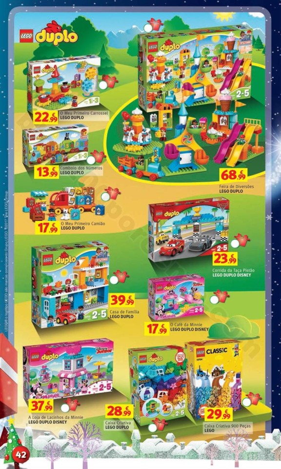 Antevisão Folheto JUMBO Brinquedos Natal promoç