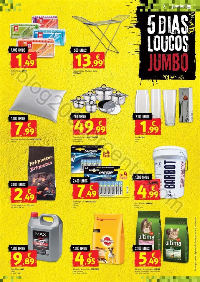 Antevisão Folheto JUMBO 5 dias loucos promoções