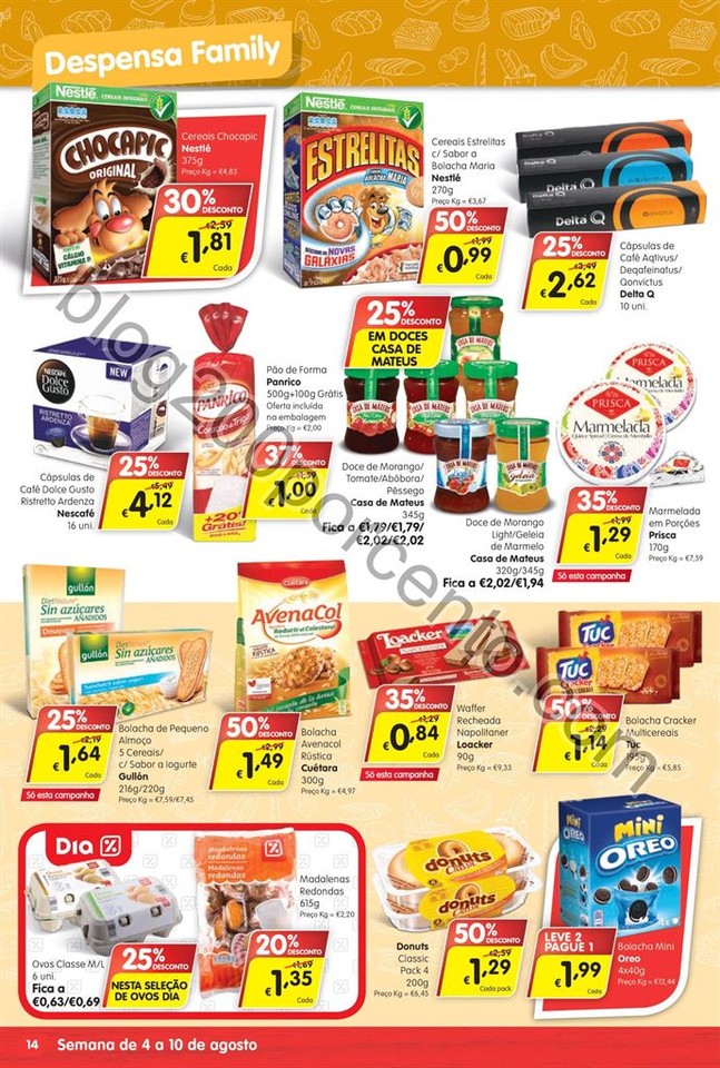 Antevisão Folheto MINIPREÇO Family de 4 a 10 ago