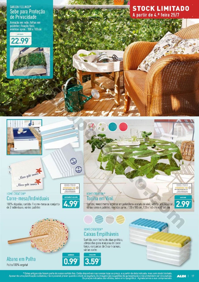 Antevisão Folheto ALDI Promoções a partir de 25