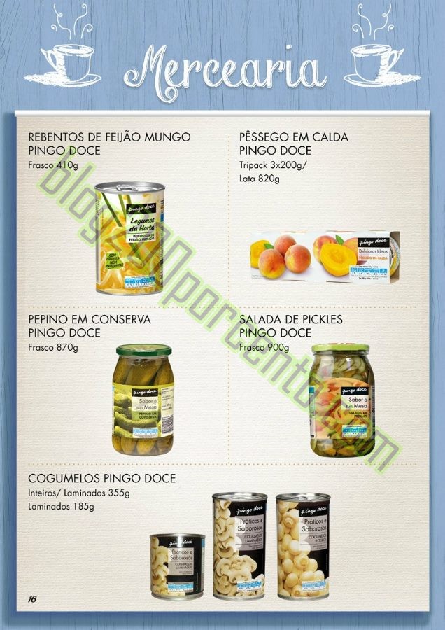 Novo Catálogo PINGO DOCE Sem Leite e Lactose 2016