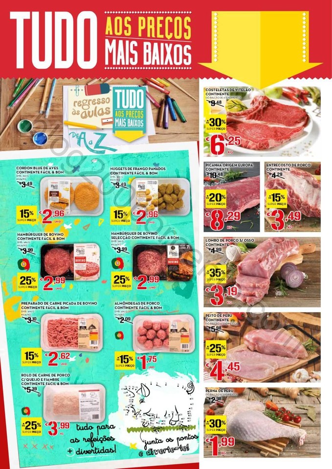 Antevisão Folheto CONTINENTE Promoções de 6 a 1