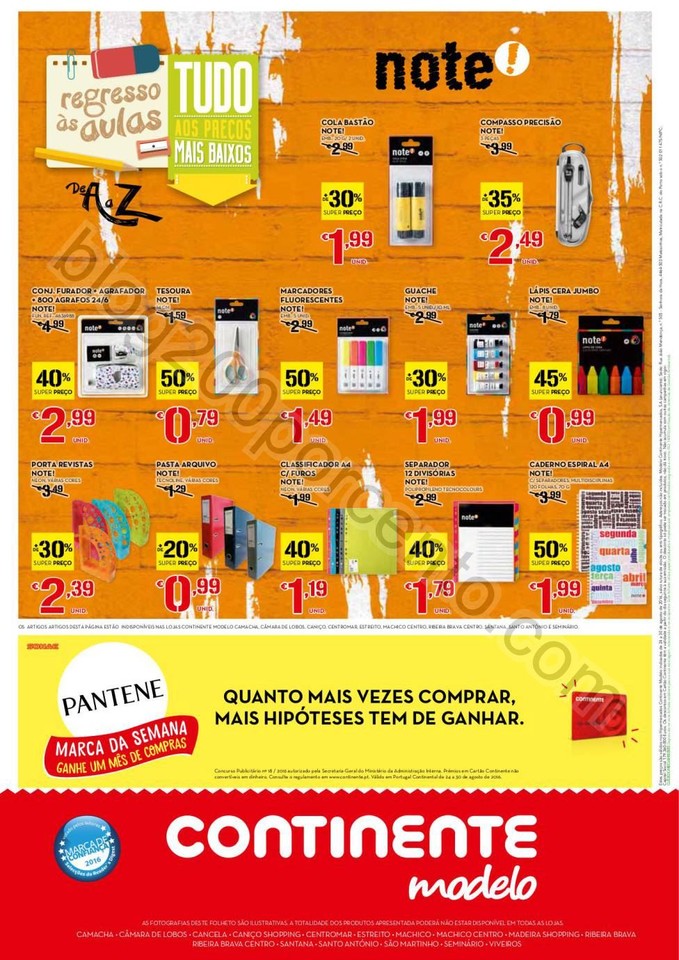 Antevisão Folheto CONTINENTE Madeira Promoções 
