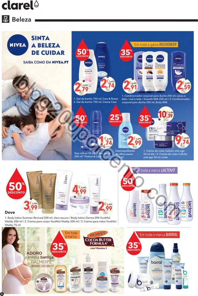 Antevisão Folheto CLAREL Promoções de 28 julho 