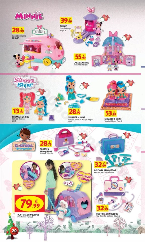 Antevisão Folheto JUMBO Brinquedos Natal promoç
