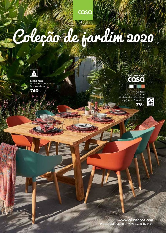 antevisão folheto CASA Jardim Promoções de 30 m
