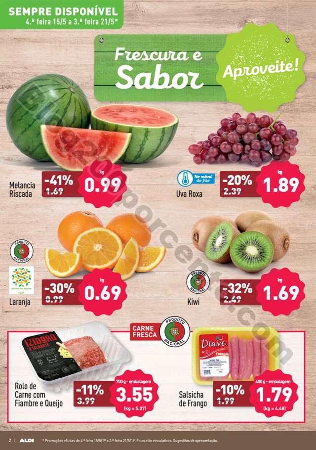 Antevisão Folheto ALDI Promoções a partir de 15