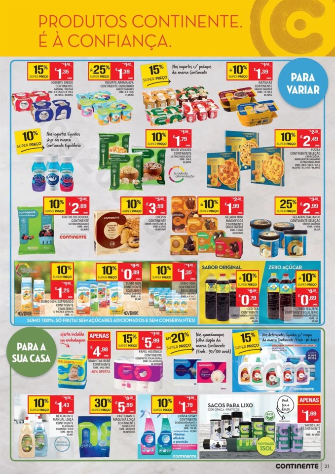 Antevisão Folheto CONTINENTE Promoções 9 a 15 a