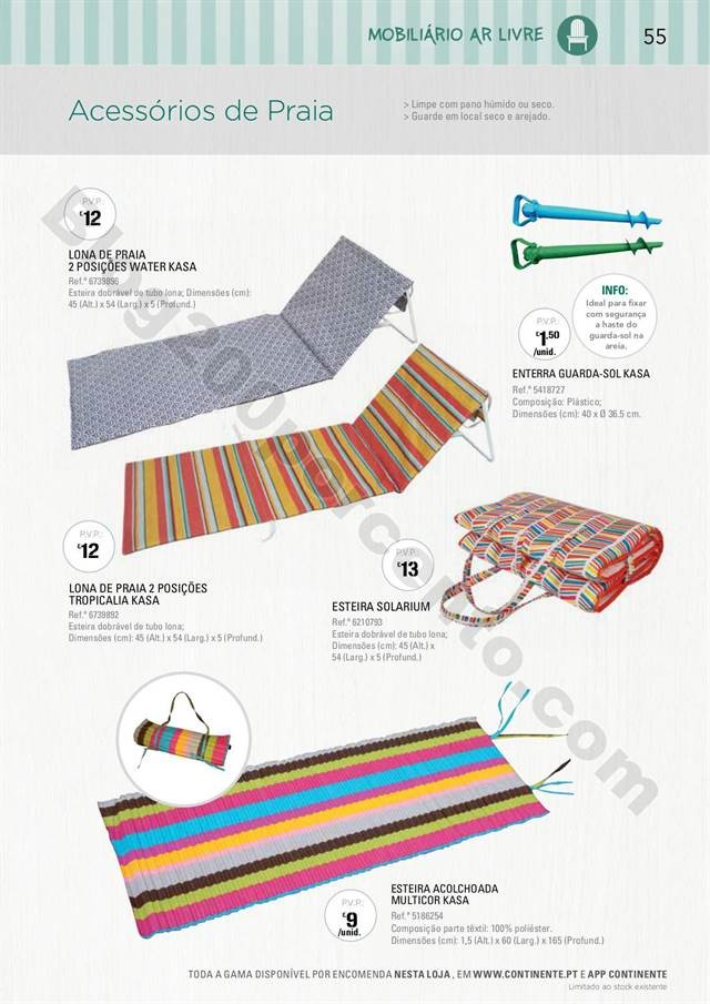 Antevisão Catálogo CONTINENTE Especial Ar Livre 