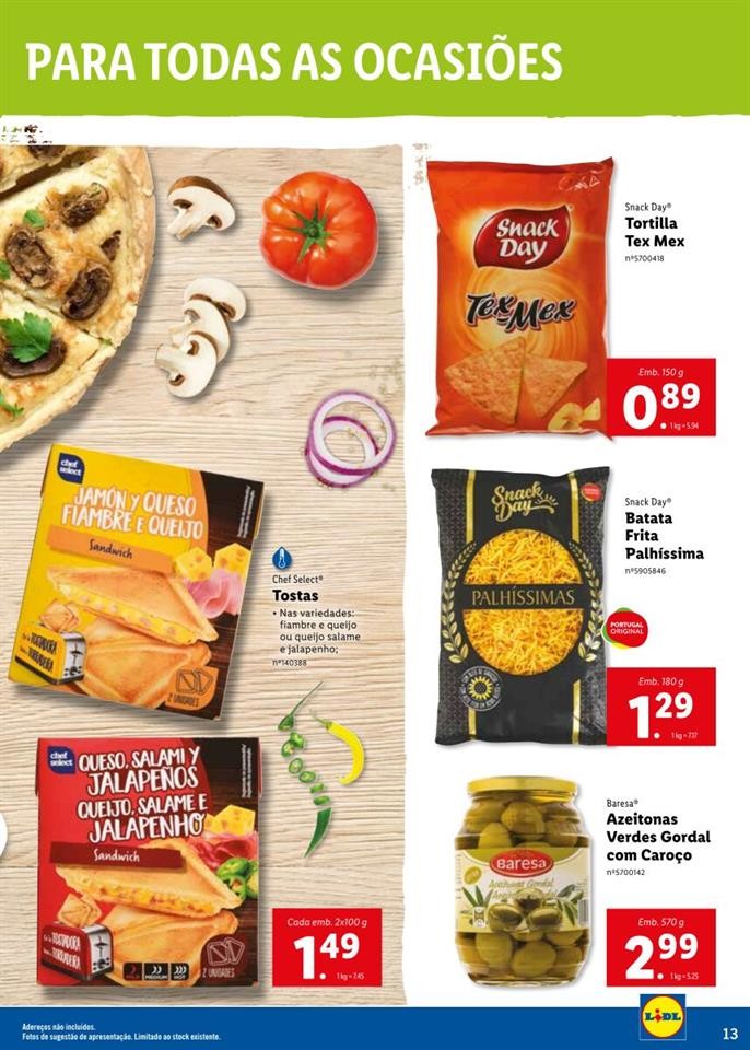 Antevisão Folheto LIDL Novidades a partir de 28 o