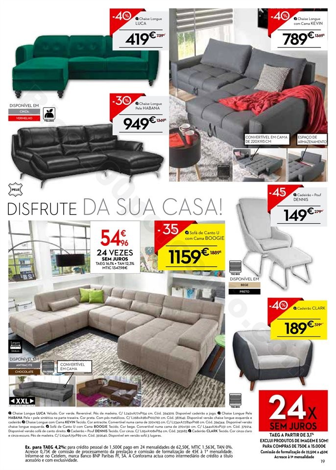 Antevisão Folheto CONFORAMA Promoções de 7 a 28