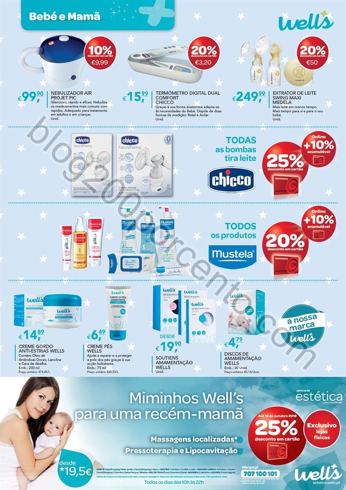 Antevisão Folheto WELLS promoções outono de 20 
