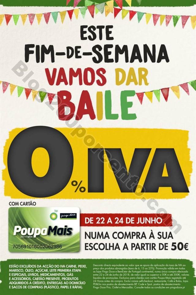 Pingo Doce promoções de 22 a 25 junho fim de sem