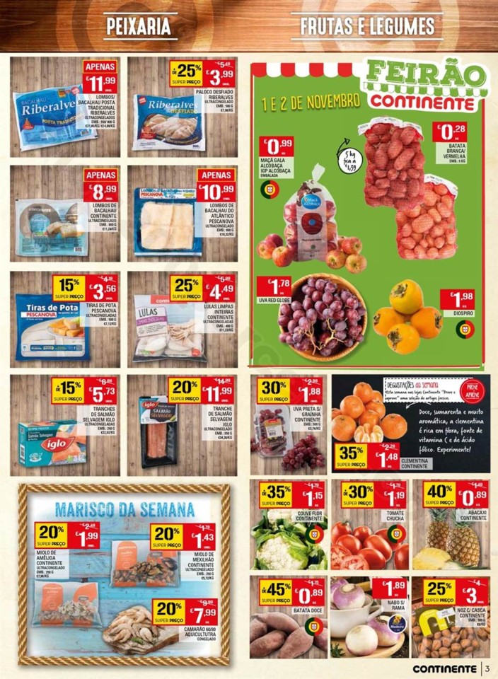 Antevisão Folheto CONTINENTE Madeira promoções 