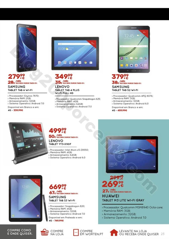 Antevisão Folheto WORTEN Tecnologia promoções d