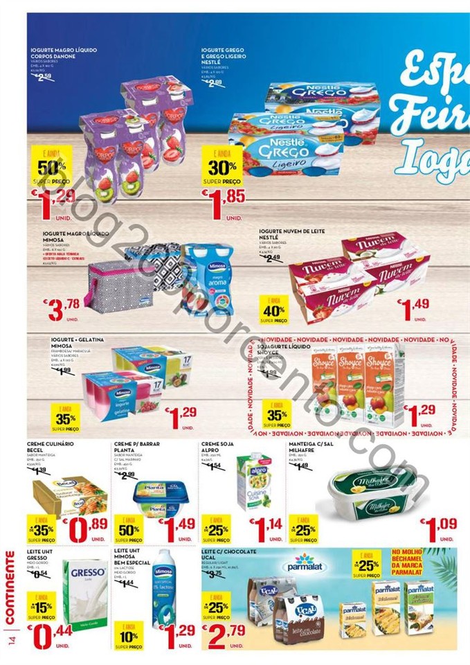 Antevisão Folheto CONTINENTE - MODELO Madeira pro