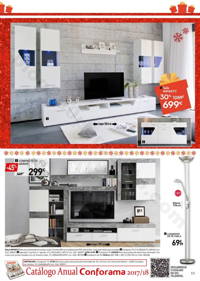 Antevisão Folheto Conforama Natal Promoções de 