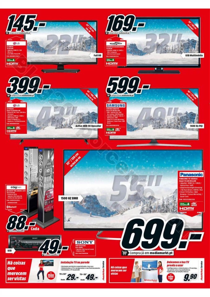 Antevisão Folheto MEDIA MARKT Promoções de 25 a