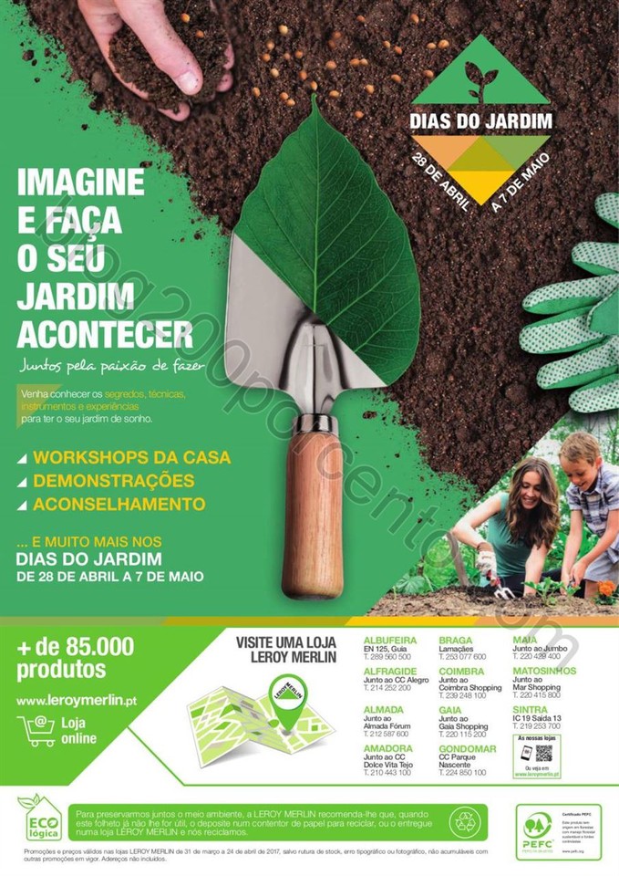 Novo Folheto LEROY MERLIN Promoções de 31 março