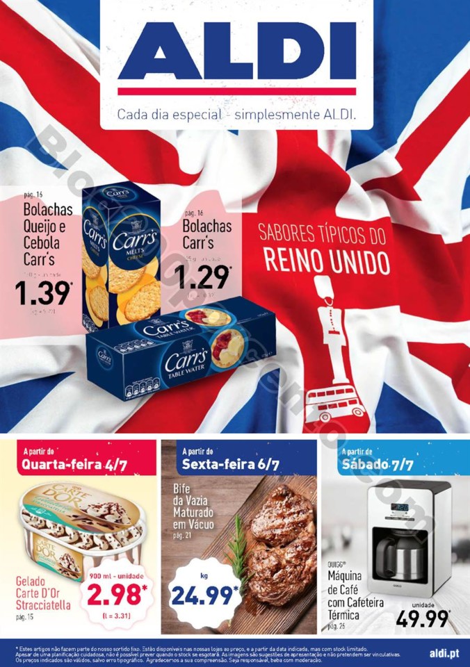 Antevisão Folheto ALDI Promoções a partir de 4 