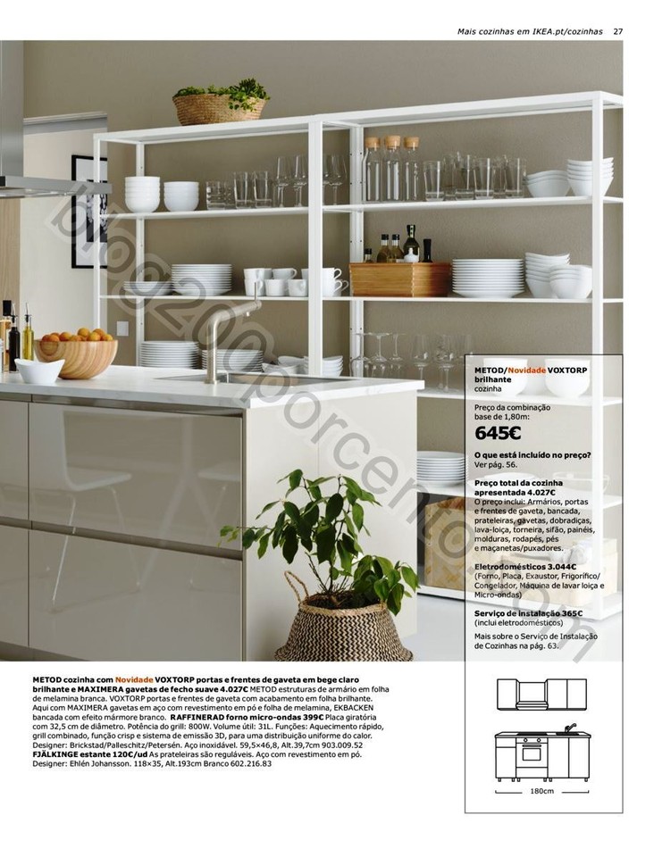 Antevisão Folheto IKEA Cozinhas promoções até 
