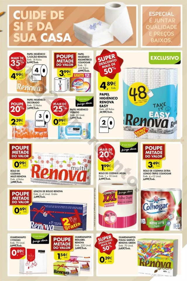 Antevisão Folheto PINGO DOCE Extra Higiene e limp