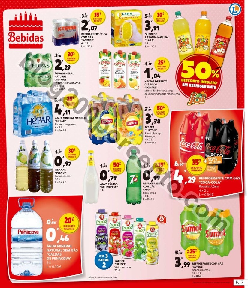 Antevisão Folheto E-LECLERC Aniversário Rana de 