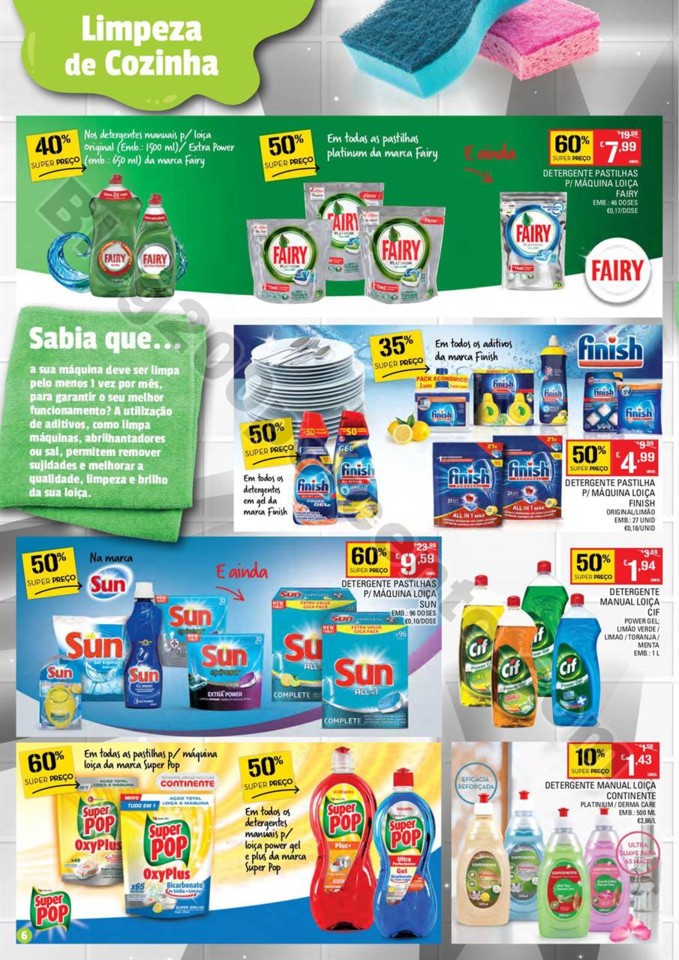 Antevisão Folheto CONTINENTE Extra Limpeza Promo