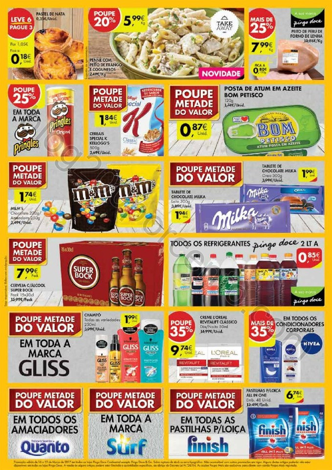 Antevisão Folheto PINGO DOCE Fim de Semana de 16 