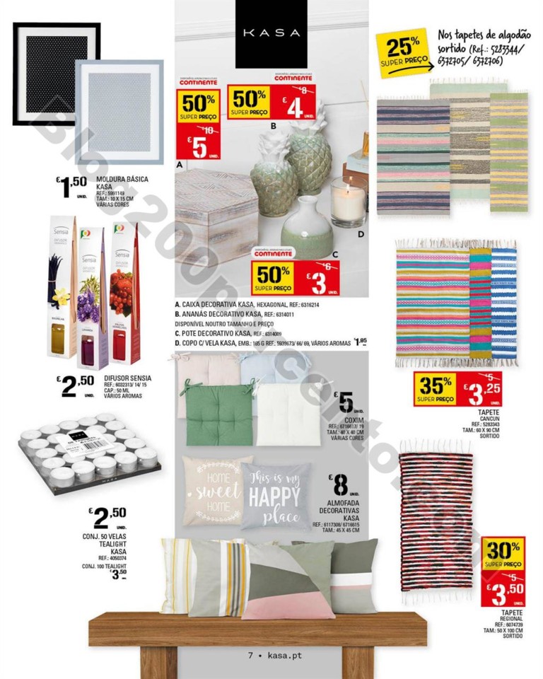 Antevisão Folheto CONTINENTE Casa Outono promoç