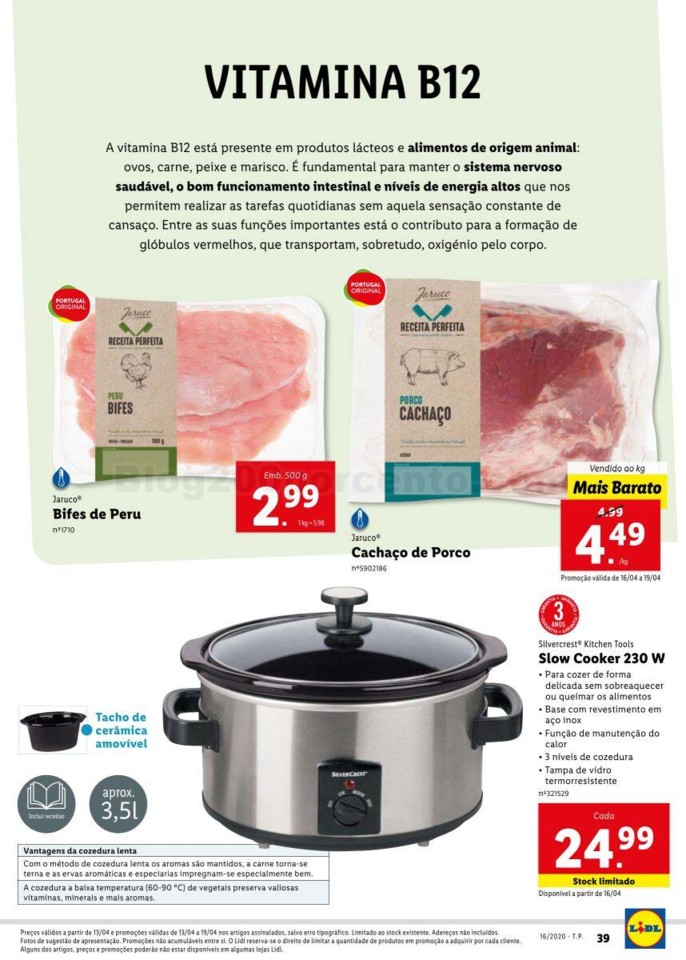 Antevisão Folheto LIDL Extra a partir de 13 abril